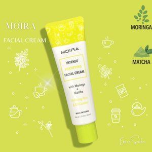 MOIRA Intense Fortifying Facial Cream with Moringa and Matcha, Korean Cosmetics